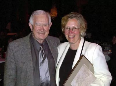 Jim Pendergast and CAA Past President Mima Kapches