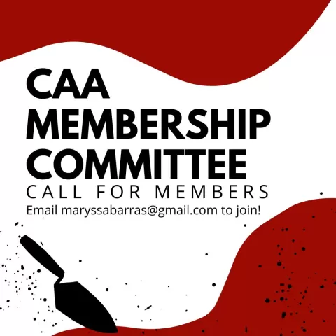 CAA Membership Committee Call for Members!