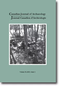 Canadian Journal of Archaeology Volume 39, Issue 1