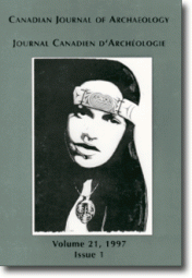 Journal canadien d'archéologie volume 21, numéro 1