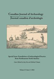 CJA/JCA 47(2). Cover image: The cover image is from Jeffries Wyman's 1868 article, “An Account of Some of the Kjoekkenmoeddings, or Shell-Heaps in Maine and Massachusetts” (The American Naturalist 1[11]:584). Wyman was an anatomist and the first Director of the Peabody Museum of Archaeology and Ethnology at Harvard University. The term Kjoekkenmoedding comes from the designation for shell-heaps used by Danish prehistorians who identified similar features and provided the inspiration for Wyman's research.