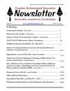 CAA Newsletter 2012 Volume 30 Issue 1