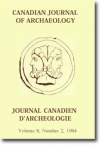 Canadian Journal of Archaeology Volume 8, Issue 2