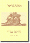 Canadian Journal of Archaeology Volume 11