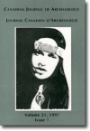 Journal canadien d'archéologie volume 21, numéro 1