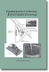 Journal canadien d'archéologie volume 33, numéro 2
